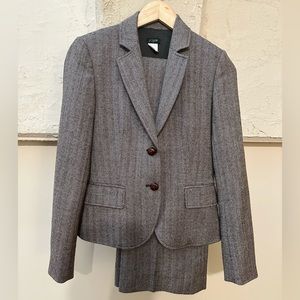 Vintage J Crew women’s wool pant suit